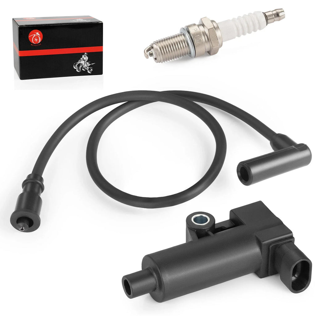 Ignition Coil & Spark Plug Set for Hisun UTV 250 400 450 500 MSU 400 500