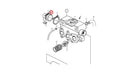 Heat Exchanger End Cap for Volvo Penta MD2010 MD2020 MD2030 MD2040