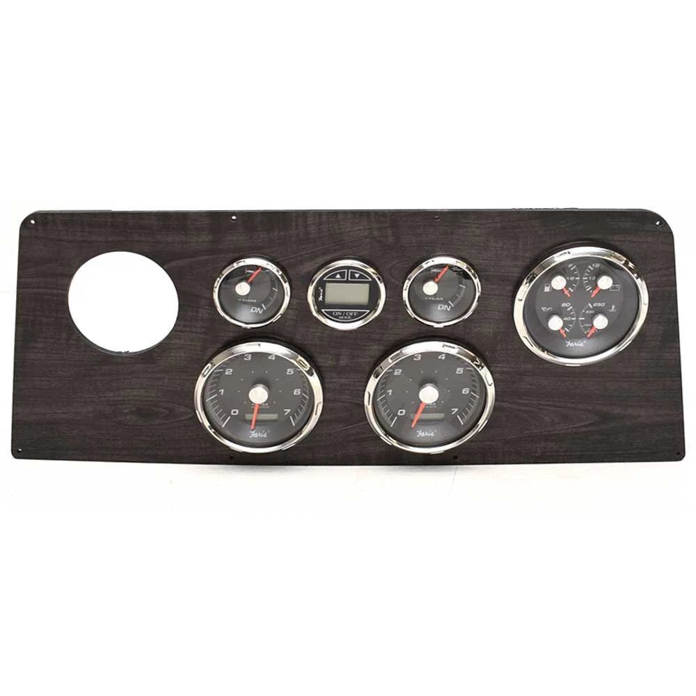 Rinker Boat Gauge Panel 59091 - 310 Express Cruiser Mercury Charcoal
