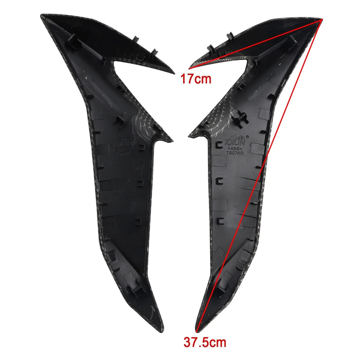 Side Frame Fairing Cowl Radiator Cover for Suzuki GSX-S750 (2017–2021) T9
