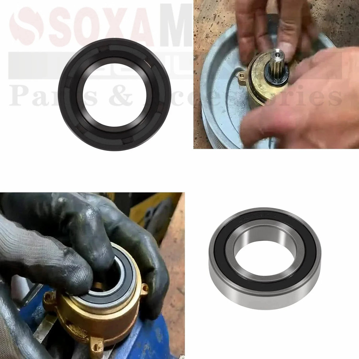 Raw Sea Water Pump Repair Kit for Volvo Penta (Crank Mounted)