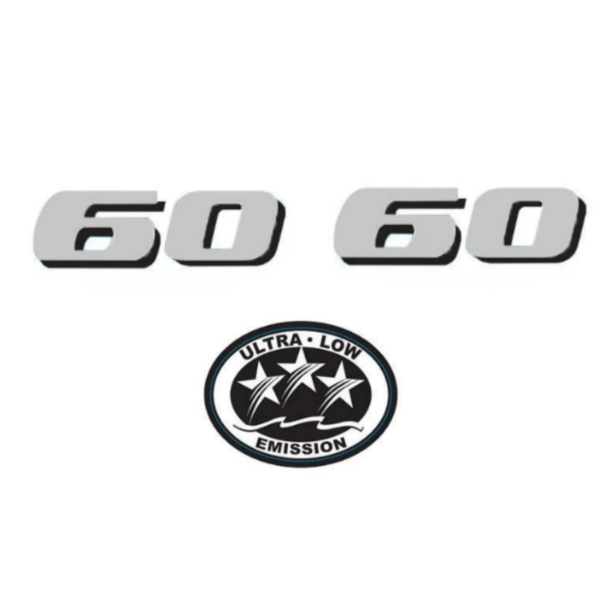 Horsepower Label Decal Sticker for Yamaha Outboard Engine Cover (4-Stroke)