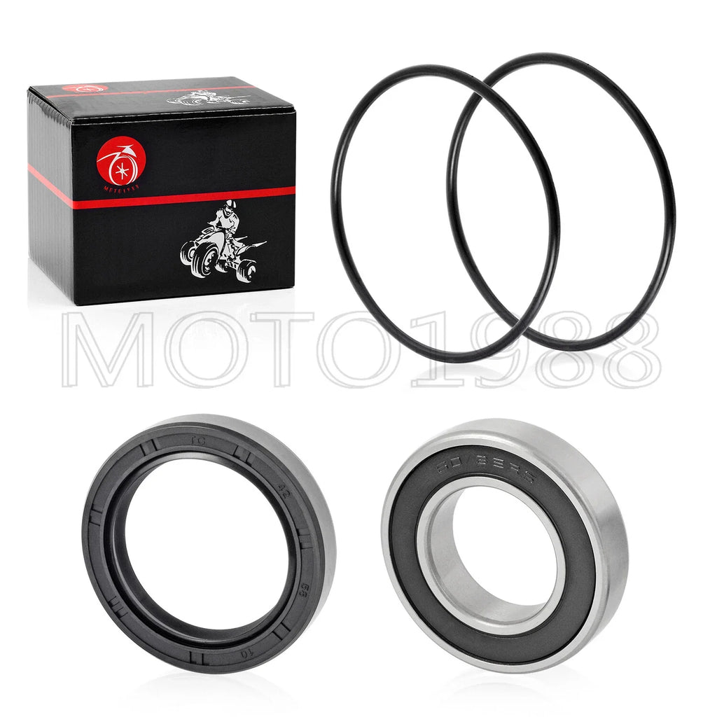 Left Rear Axle Wheel Bearing Seals Kit for Honda Foreman 400 450 500 520 (1995–2023)