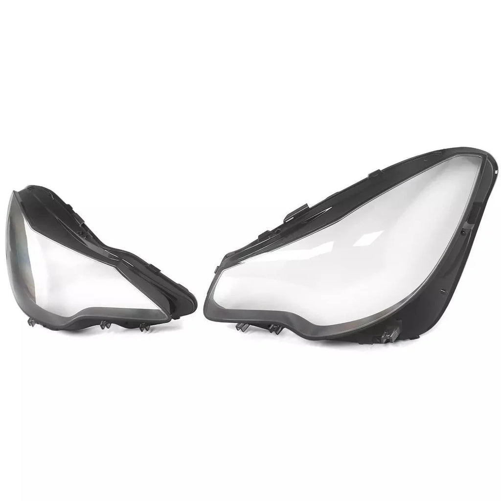 2X Headlight Lens Cover for Mercedes Benz W207 C207 E-Class (2014–2016)