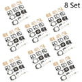 Set of 8 Carburetor Gasket Repair Kit for Stihl 021 023 (Walbro K20-WAT WA WT)