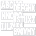 Set of 4 Boat Letters Numbers Stickers Decals for Boat Yachts & PWC
