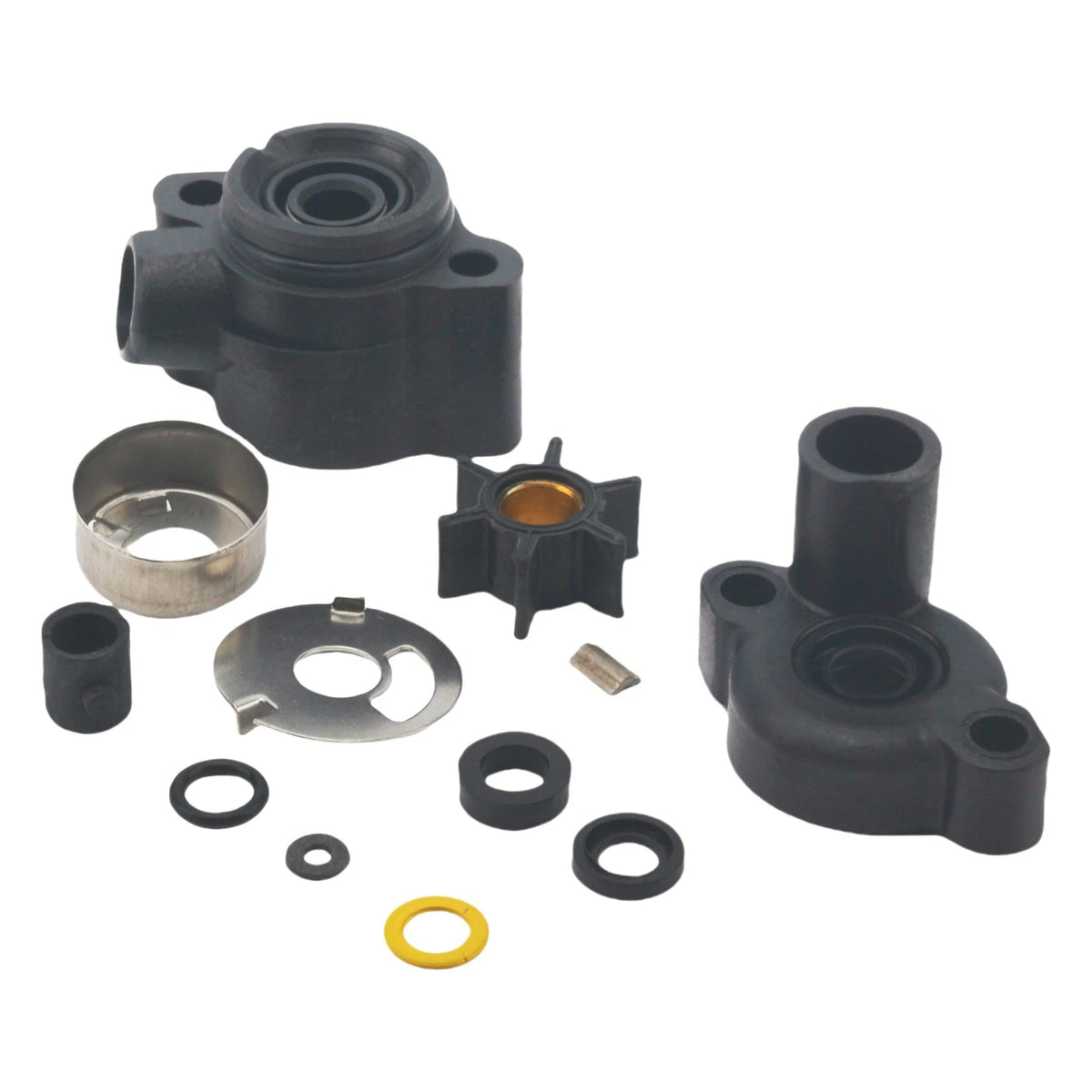 Water Pump Impeller Kit 46-92970A5 0.438" ForMercury 4/4.5/6/7.5/9. 8HP Outboards
