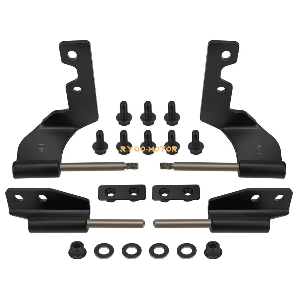 Half Door Hinge Hardware Kit for Polaris Ranger XP 1000 Crew (2017–2023)