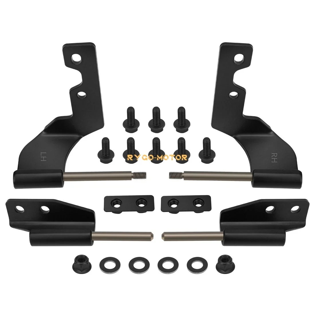 Half Door Hinge Hardware Kit for Polaris Ranger XP 1000 Crew (2017–2023)