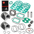 Top End Rebuild Kit Pistons 82mm Gasket for Ski-Doo Legend GT 800 / MXZ XRS 800 (2003–2008)