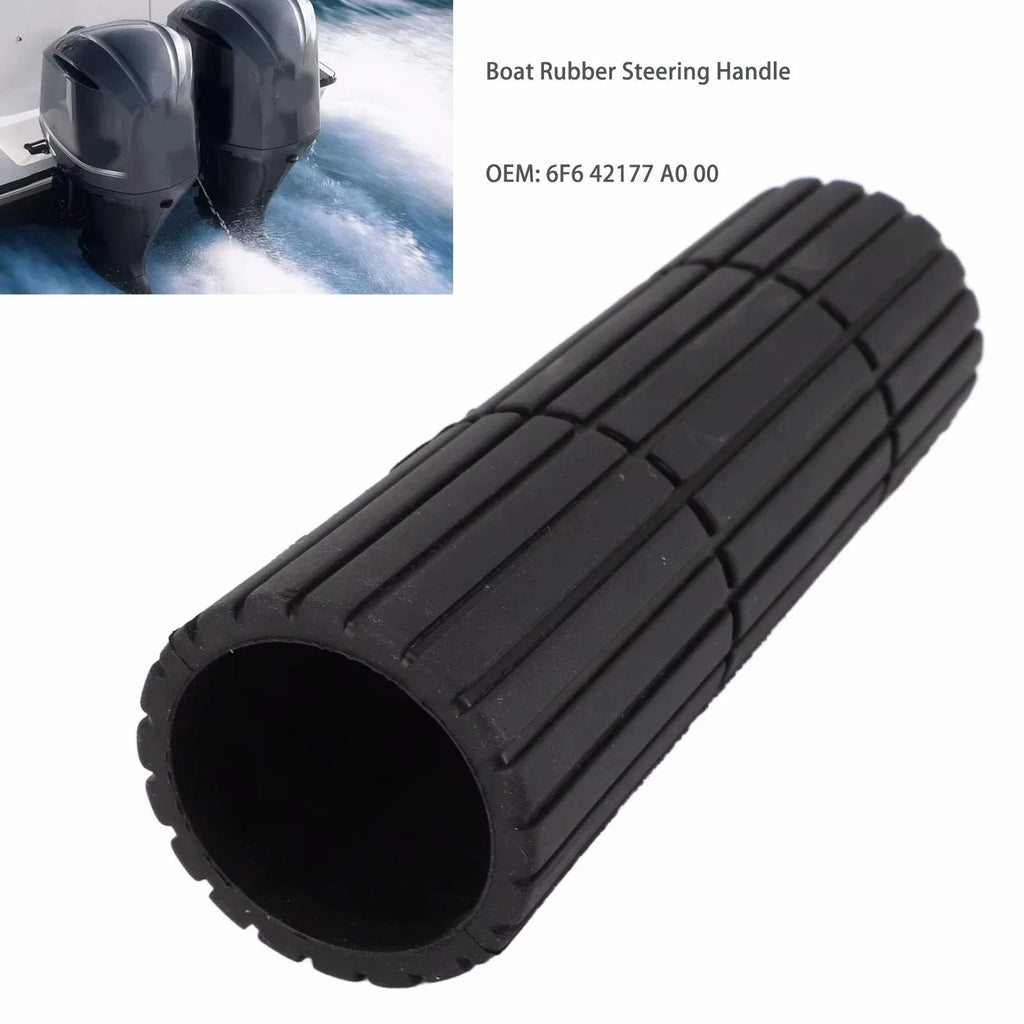 Rubber Handle Grip for Yamaha Outboard (25MLHW3, 25MSHW3, 6F6-42177-A0)