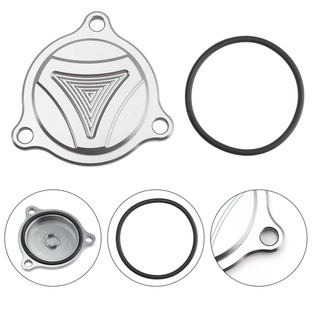 CNC Oil Filter Cover for Suzuki DRZ400 (2005–2025)