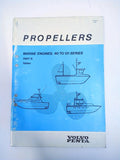 Volvo Penta 7730315-4, Propellers Marine Engines 50 to 121 Series Part B. Manual