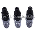 For Kubota BX1870 BX1880 U17 ZD221 ZD323 BX25 3PC Fuel Injectors 16871-53000
