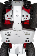 RIVAL POWERSPORTS USA Central Skid Plate Alloy for Honda TRX420 Rancher