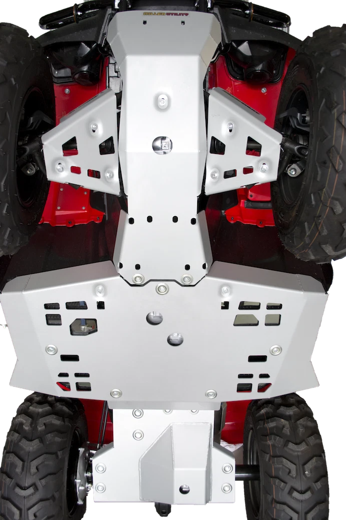 RIVAL POWERSPORTS USA Central Skid Plate Alloy for Honda TRX420 Rancher