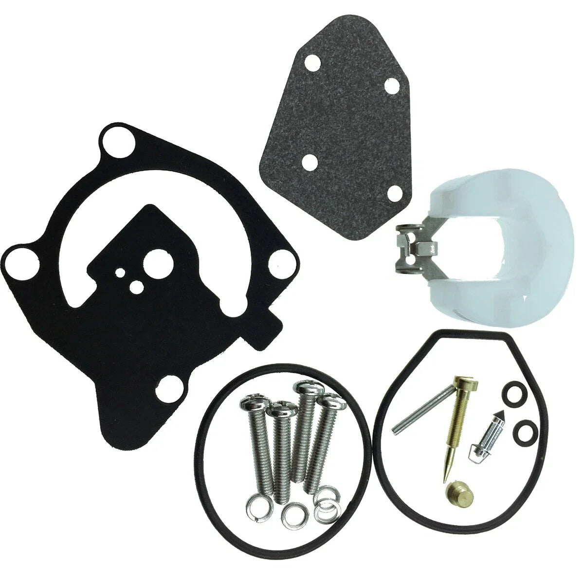 Carburetor Repair Kit for Yamaha 2 Str 40HP Outboard (66T-W0093-00)