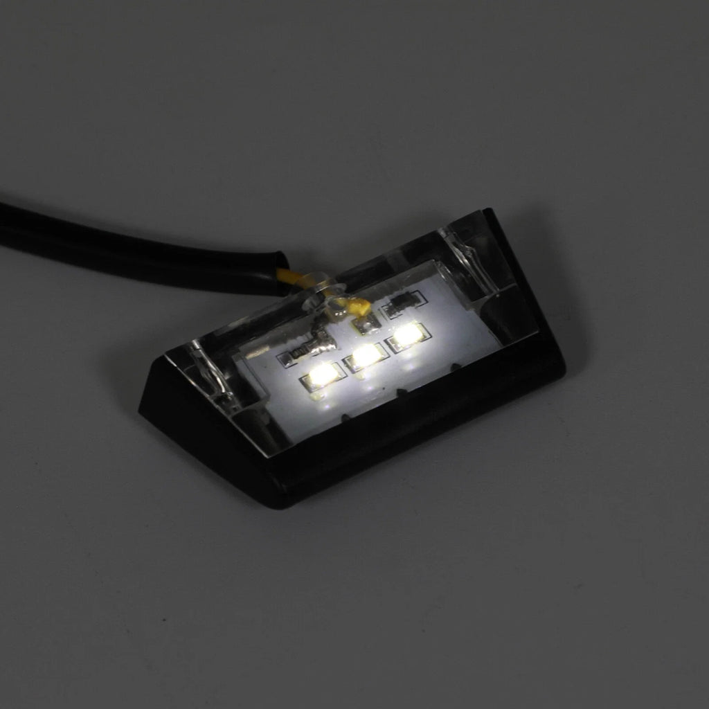 3X LED Rear Tail License Plate Light for Motorcycle (T9)