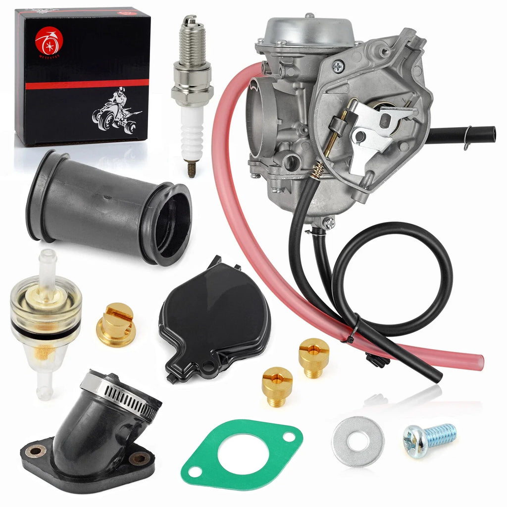 Carburetor, Intake Manifold & Spark Plug for Arctic Cat 250 2x2 4x4 (2002–2005)