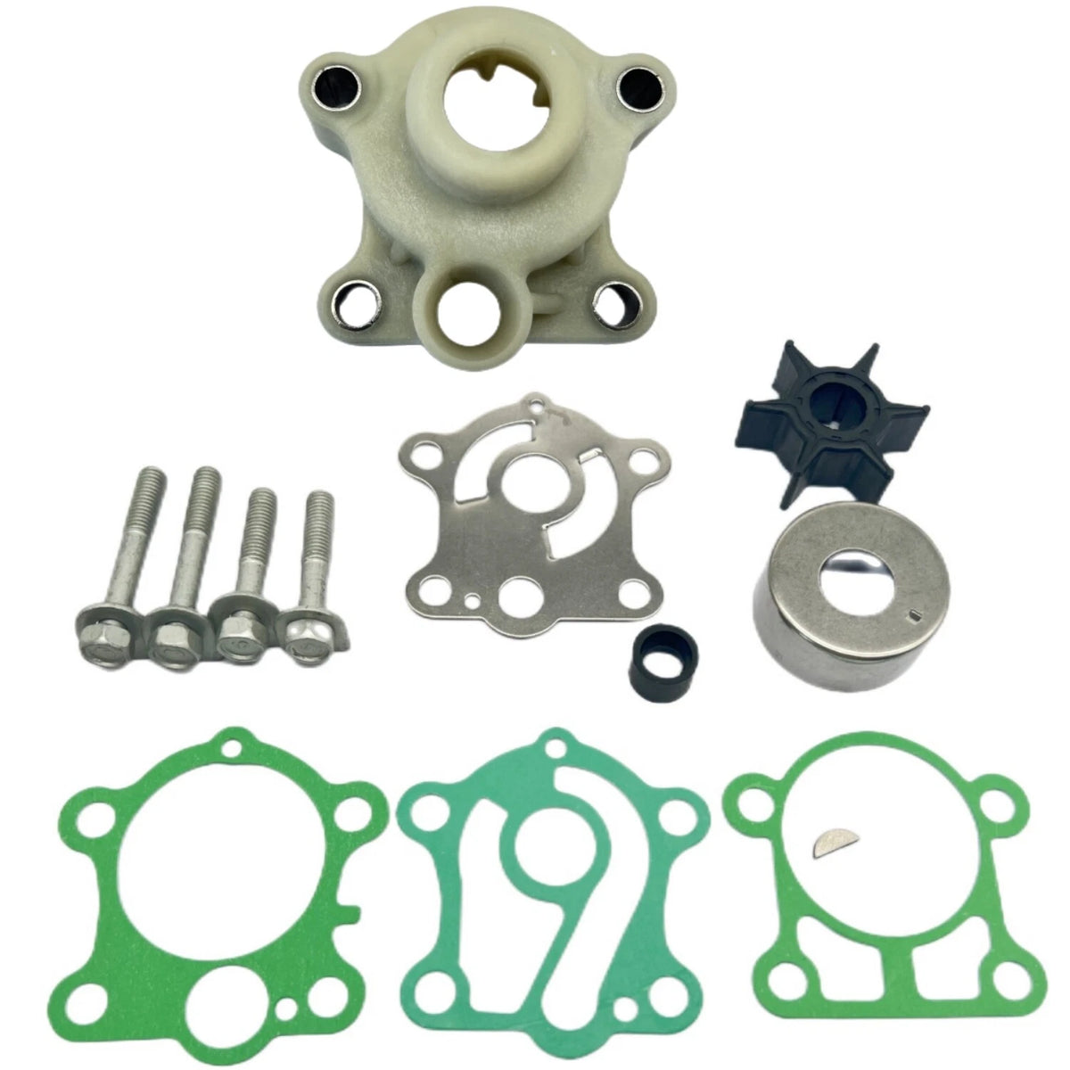 Water Pump Impeller Repair Kit for Yamaha 2 Stroke 40HP 50HP Outboard 6H4-W0078
