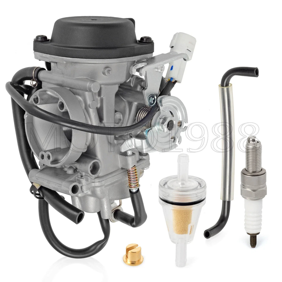 Carburetor with Fuel Filter & Spark Plug for Suzuki DR-Z400S (2001–2018)