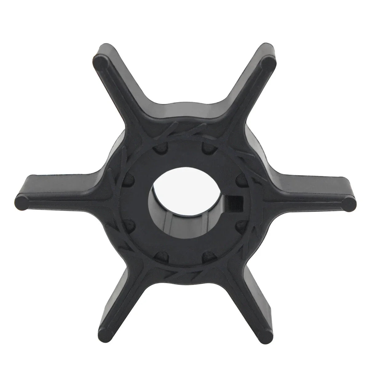 Water Pump Impeller & Key for Yamaha 4 Stroke 6-9.9 HP Outboard (68T-44352-00)