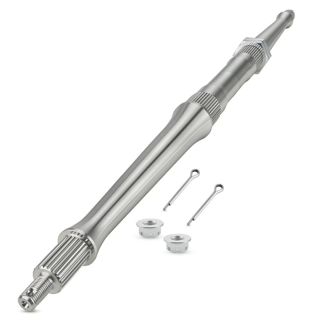 Rear Axle Shaft & Nuts & Pins for Yamaha Warrior 350, Banshee 350 (1987–2004)