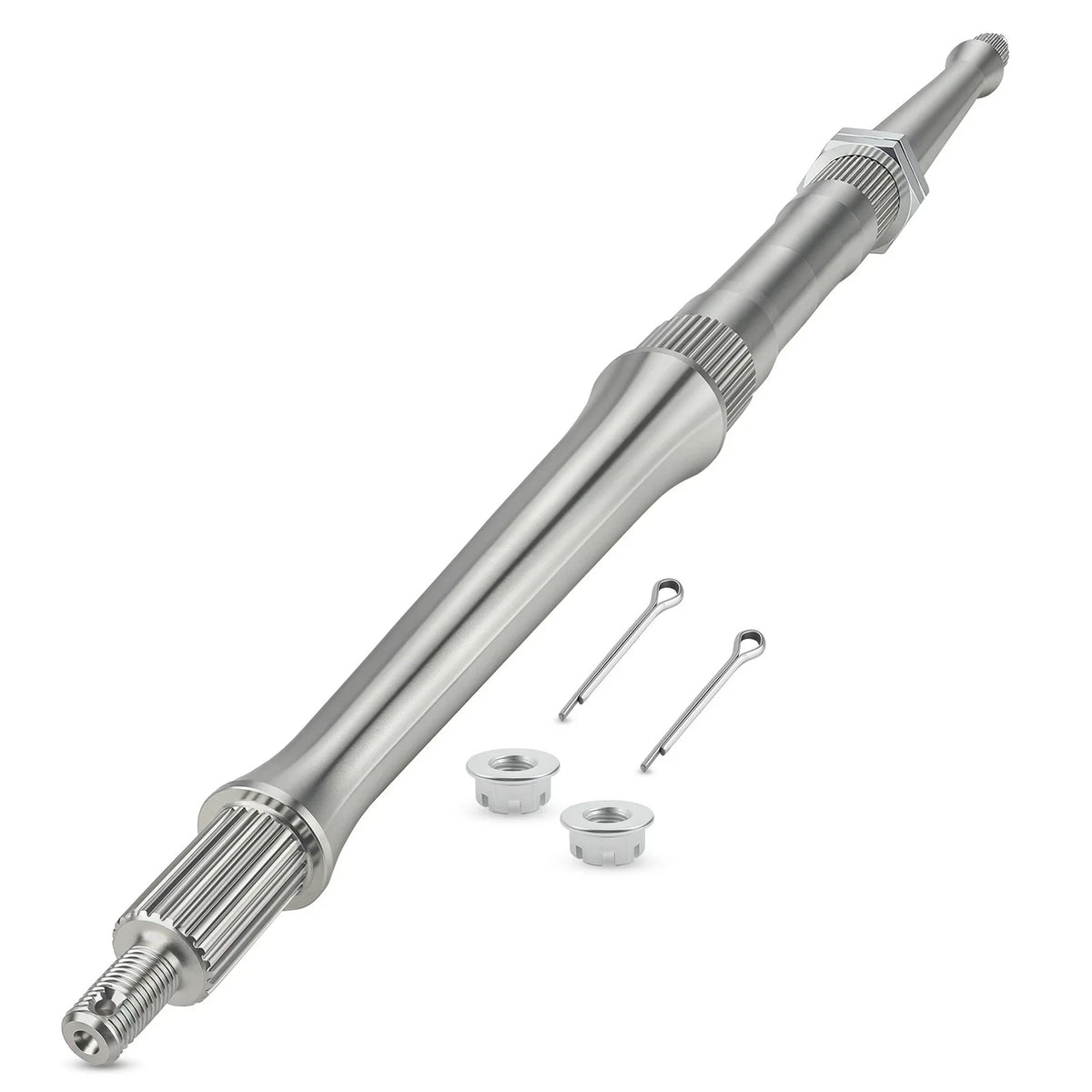Rear Axle Shaft & Nuts & Pins for Yamaha Warrior 350, Banshee 350 (1987–2004)
