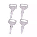 4Pcs Ignition Key S8077 36919-75190 for Kubota L4200F M5040 M7040 M9540 RTV1100