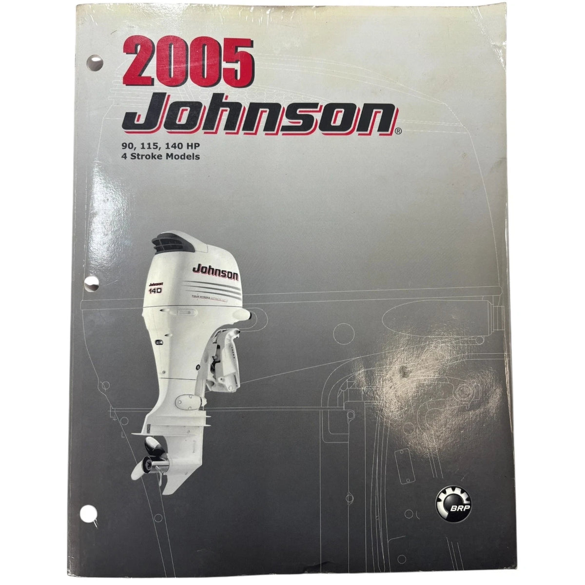 Evinrude Johnson 5005998, SO 4 Stroke 90/115/140 HP Service Manual (2005)