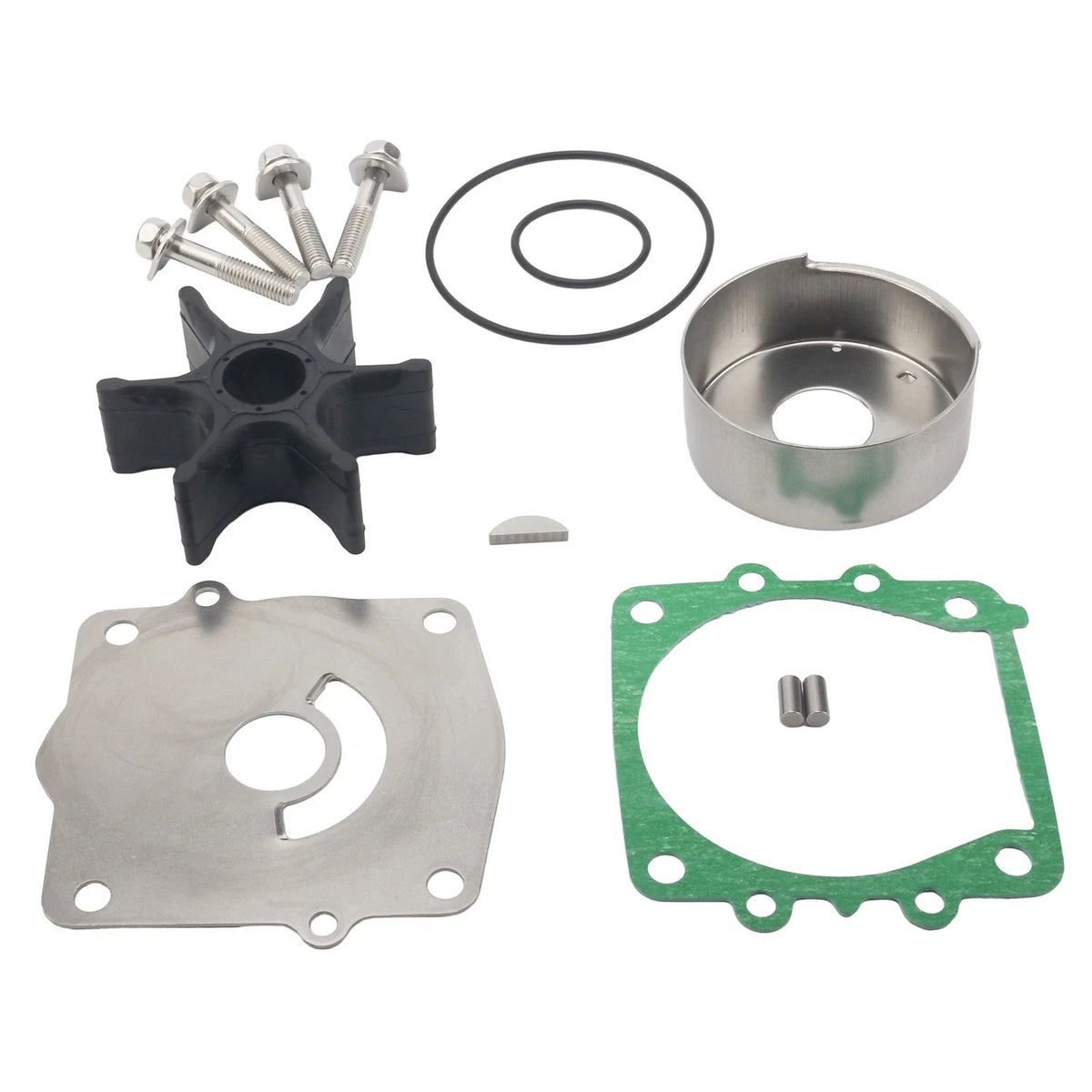 Water Pump Impeller Kit for Yamaha Outboard 150-250 HP (2-Stroke) 61A-W0078-01
