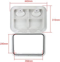 Deck Hatch Access Hatch & Lid for Marine Boat (17-1/4" x 12-3/8")