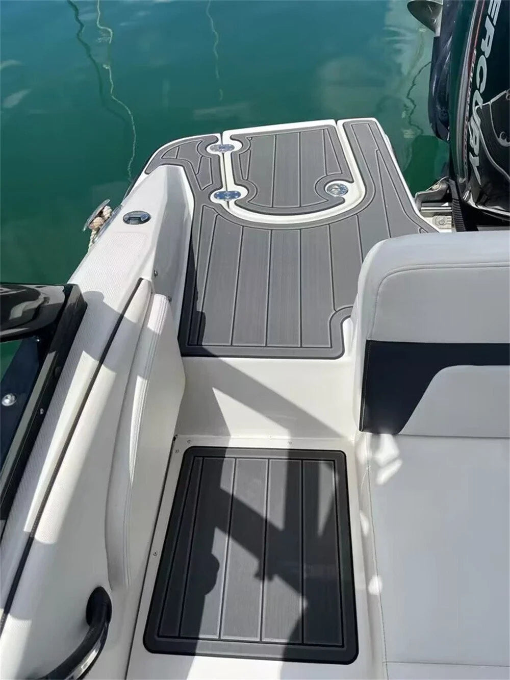 EVA Foam Faux Teak Decking Floor Mat for Monterey 197 FS (2018)