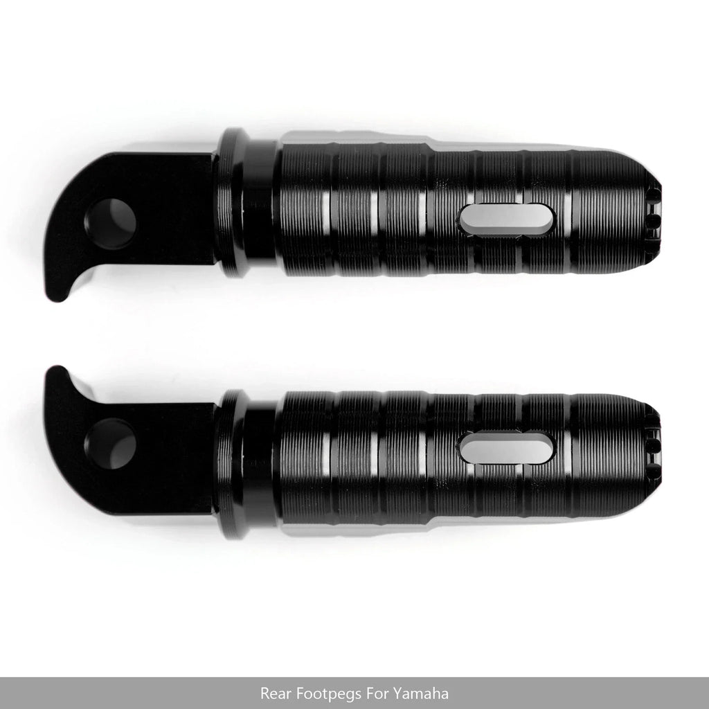 Rear Foot Pegs for Yamaha MT-10 FZ-10 MT-09 FZ-09 MT-07 FZ-07 YZF R3 R25 (2016–2023)