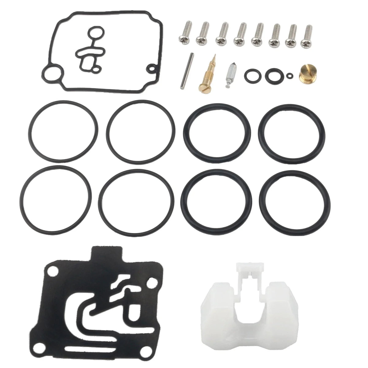 Carburetor Kit for Yamaha 50 HP 4 Stroke (62Y-W0093-11-00, 62Y-W0093-10-00)