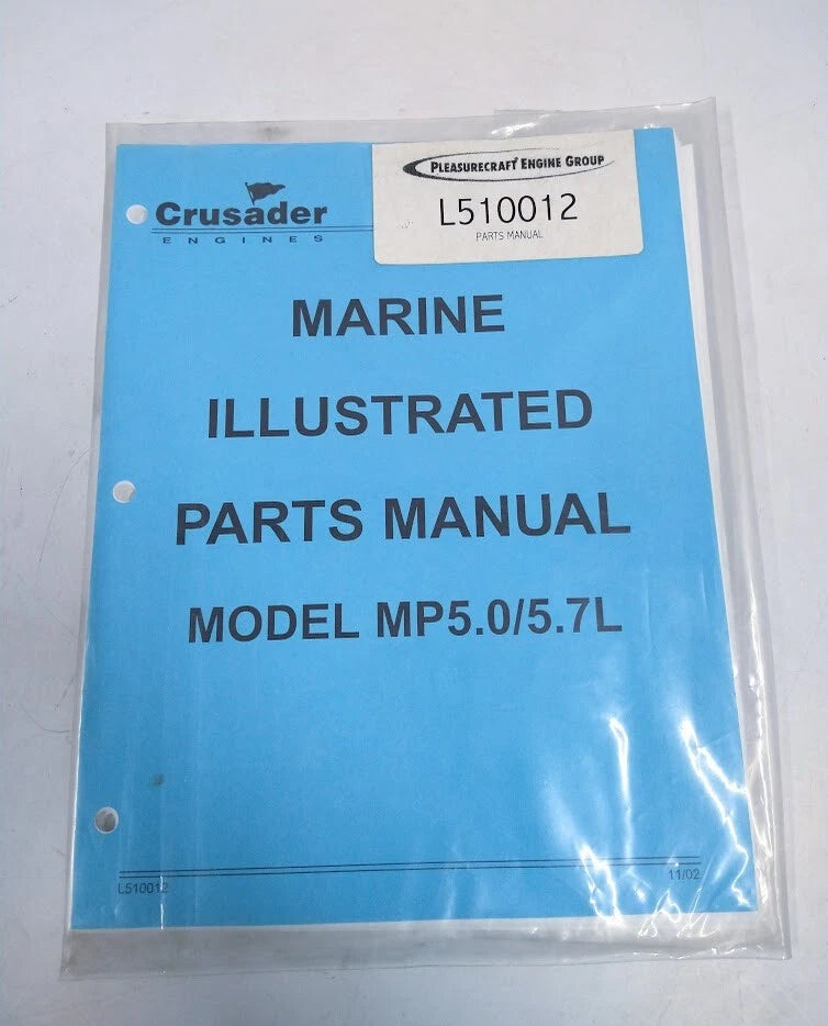Pleasurecraft Engine Group L510012, Marine Illustrated Parts Manual Model MP5.0