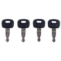 4X Keys RC411-53933 RC461-53930 for Kubota KX040-4 KX057-4 KX018-4 KX033-4