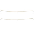 Four Winns Boat Grab Rail 031-2158 - 252 White Coated Steel (set of 2)