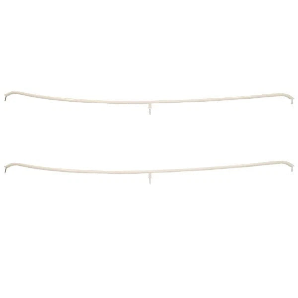 Four Winns Boat Grab Rail 031-2158 - 252 White Coated Steel (set of 2)