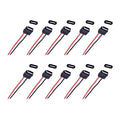10PCS IP67 USB 2.0 Type-C Connector Welding Wire Waterproof Female Socket G