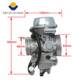 Carburetor + Intake Manifolds + Fuel Petcock for Yamaha YFM600 Grizzly (1998–2001)