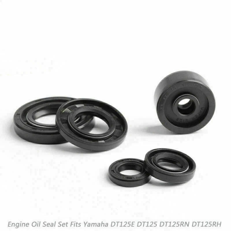 Engine Cylinder Oil Seal Rebuild Kit for Yamaha DT125E DT125 DT125R (1989–1996)