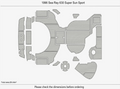 EVA Pad Flooring Mat for Sea Ray 630 Super Sun Sport (1996)