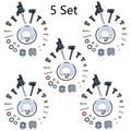 5X Carburetor Repair Kit for Honda GX120 GX160 GX200 (Engine Motor)