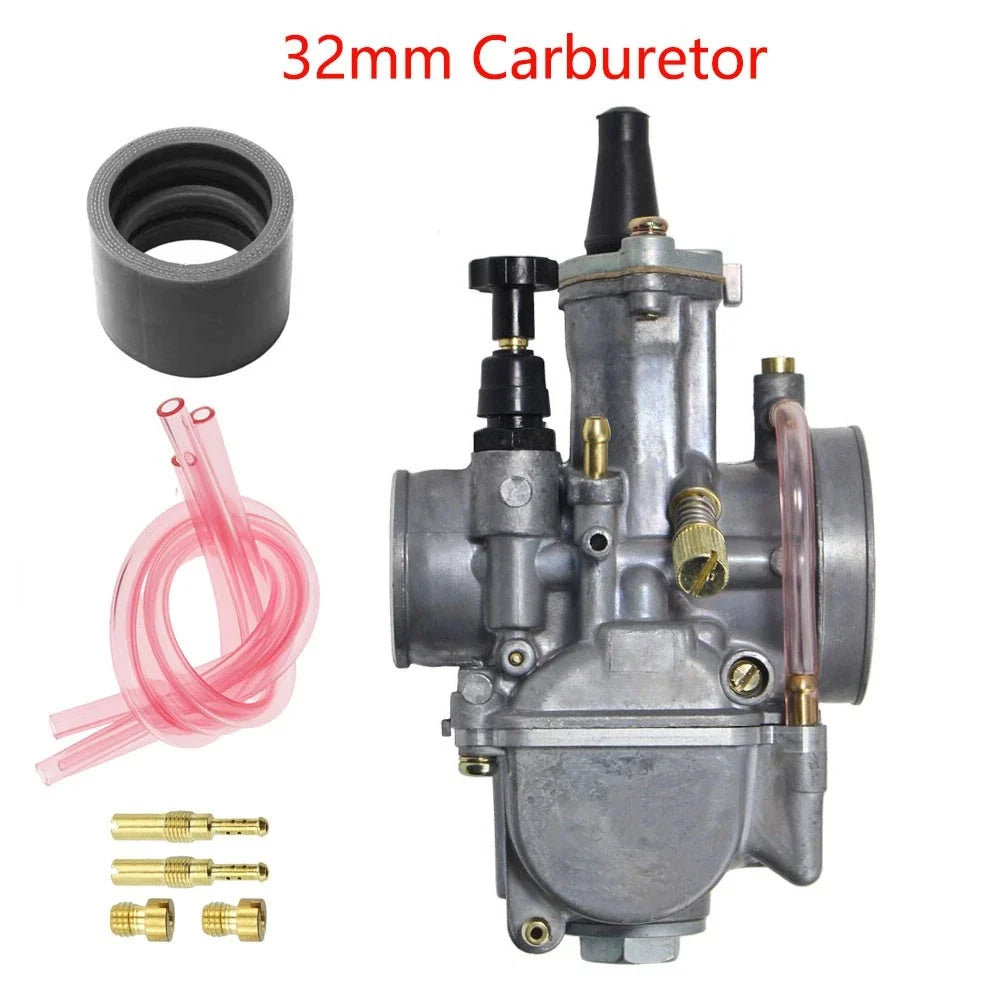 32mm Carburetor with Power Jet for PWK32 250-300cc (2/4 Stroke)