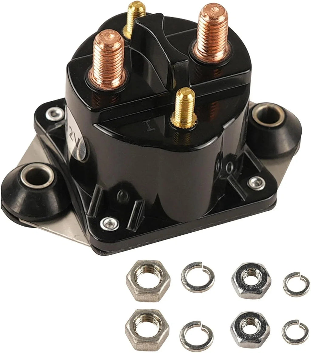 Starter Relay Solenoid for Mercury V 135 150 175 200 225 250 HP (1989–2023) A1 A2 A3