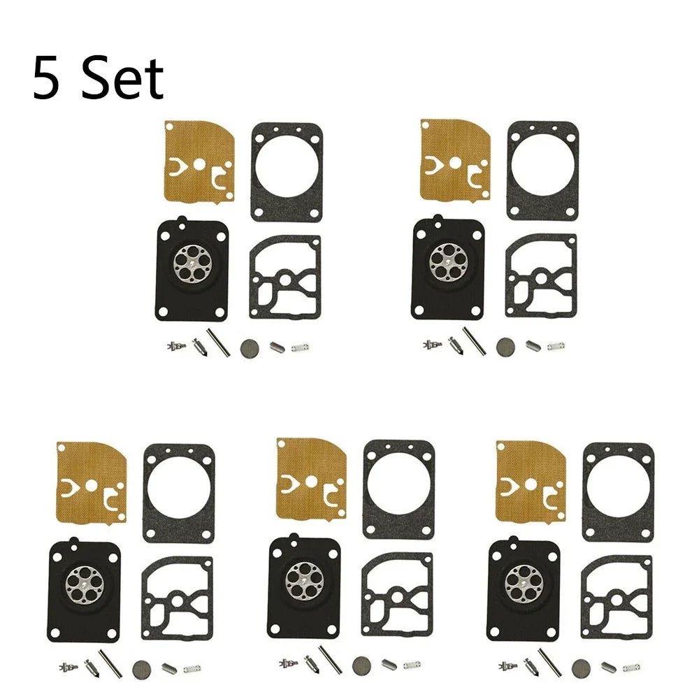 Set of 5 Chainsaw Carburetor Rebuild Kits for Stihl TS410 TS420 (ZAMA RB-151)