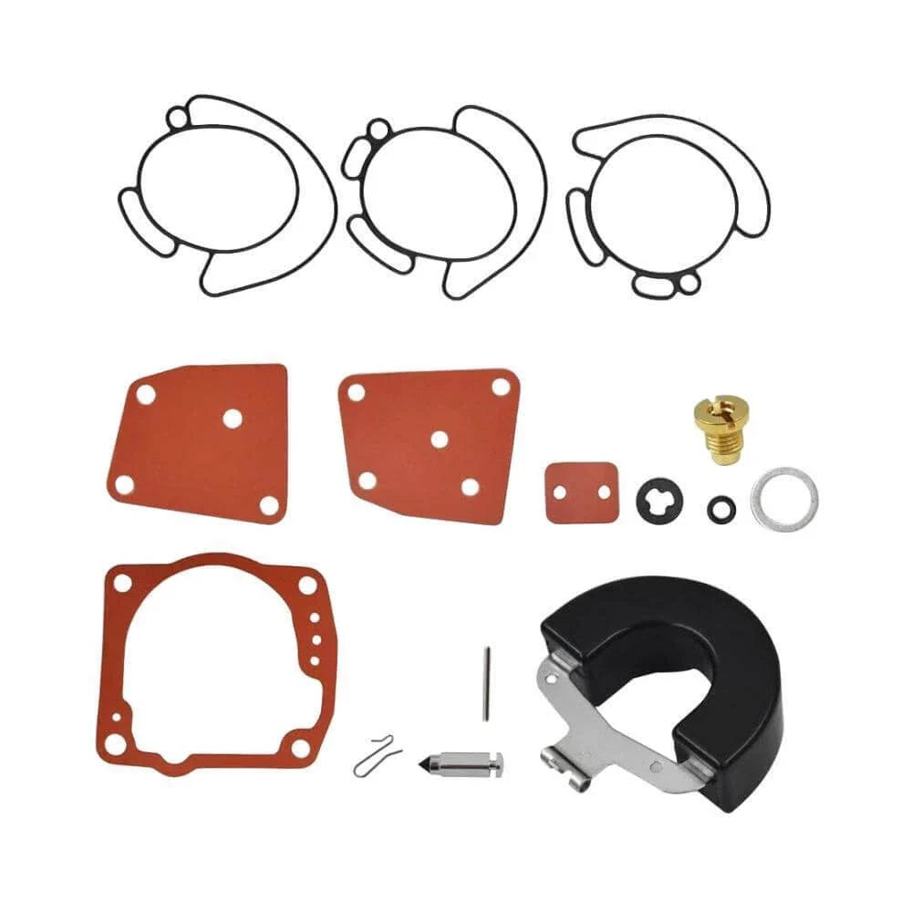 Carburetor Rebuild Kit for Johnson Evinrude V4 V6 (90 Deg) 435442 436852 438996
