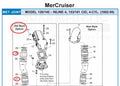 Exhaust Bellow for MerCruiser 120 140 (70981A3, 32-90949T)