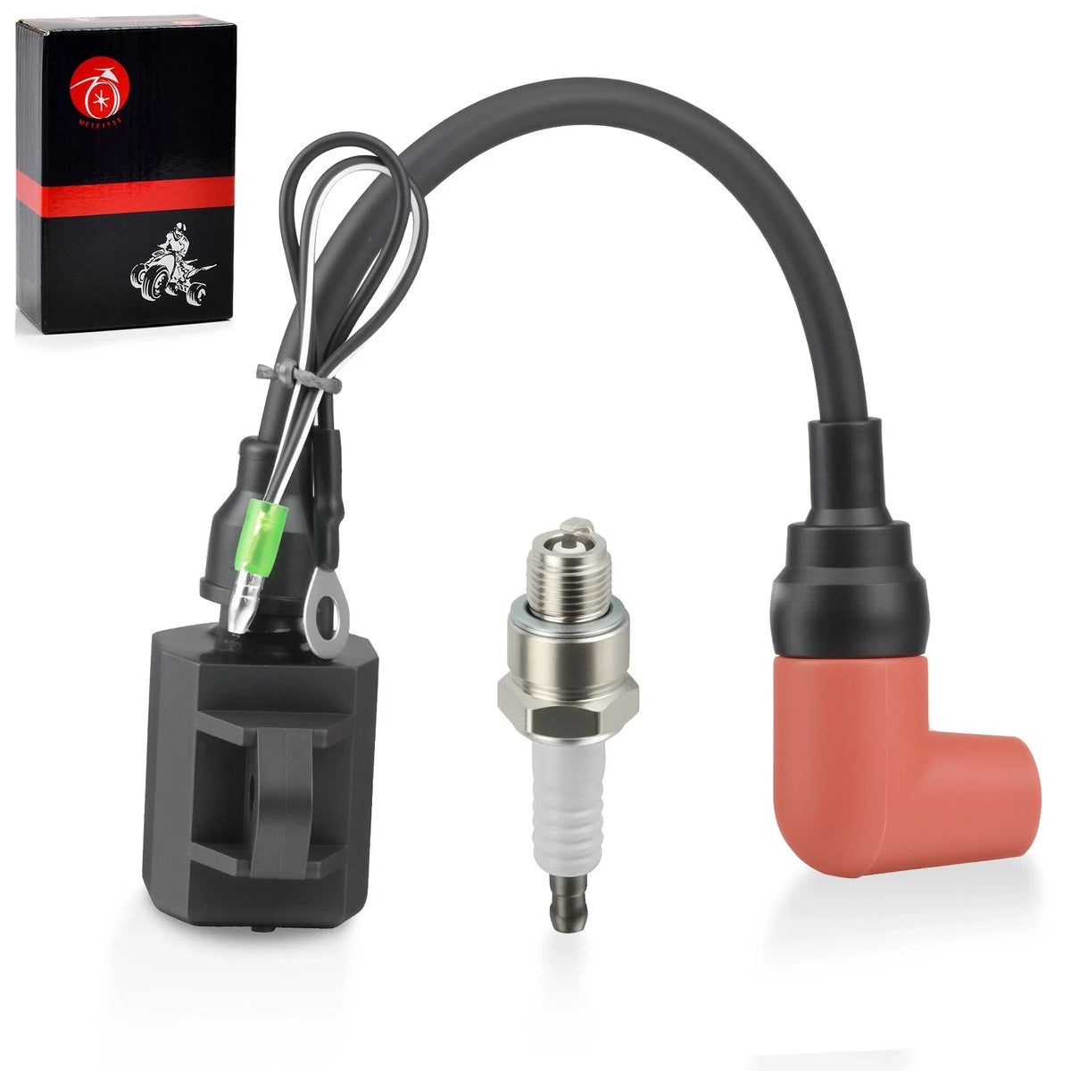 Ignition Coil for Yamaha Outboard C55 C60 C70 C75 C80A C90 (60-90 HP)